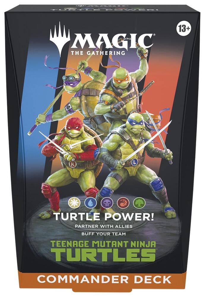 Magic the Gathering - Commander Deck - TMNT (F2)